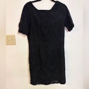 Joe Fresh black Lace Mini Dress